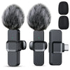 Pink Wireless Lavalier Microphone