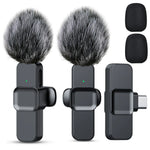 Pink Wireless Lavalier Microphone