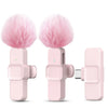 Pink Wireless Lavalier Microphone