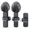 Pink Wireless Lavalier Microphone