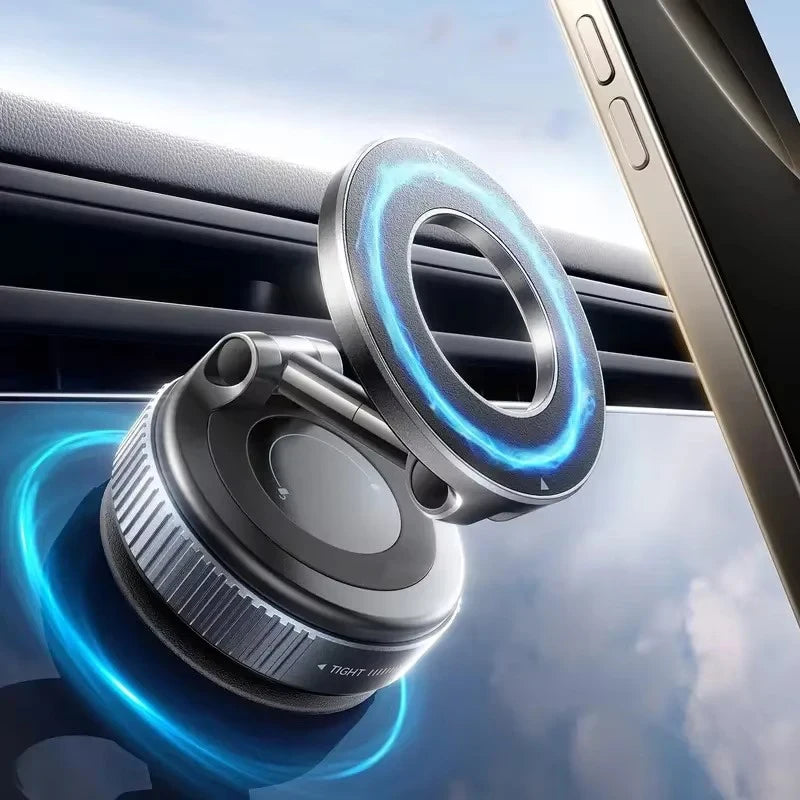 Magnetic Vacuum Car Phone Holder