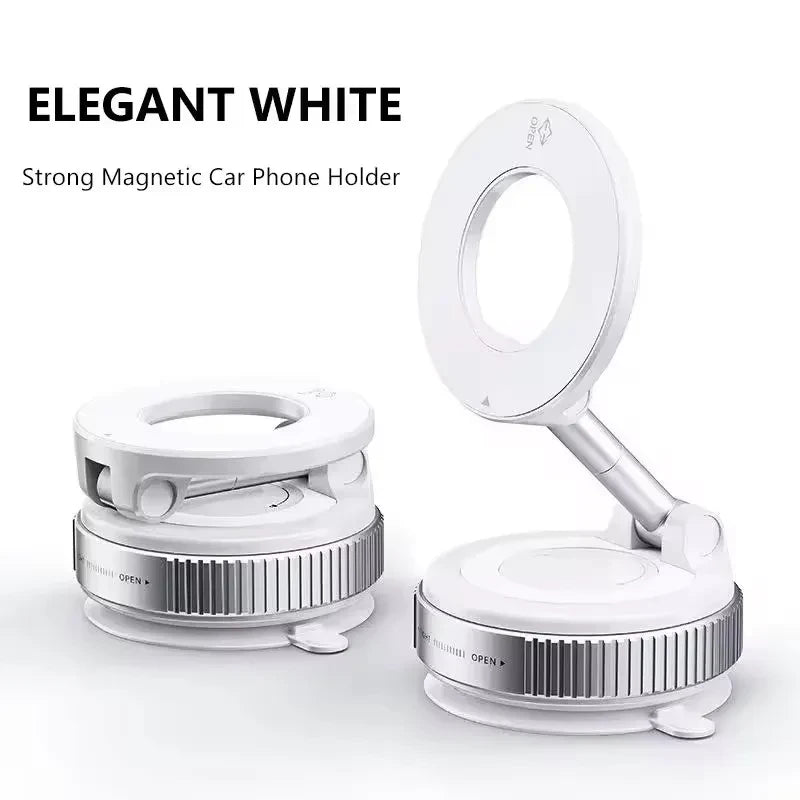 Magnetic Vacuum Car Phone Holder